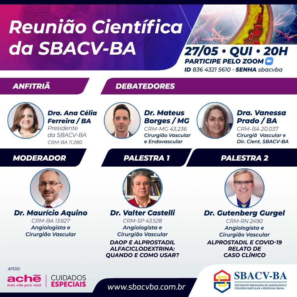 Reunião Científica da SBACV-BA