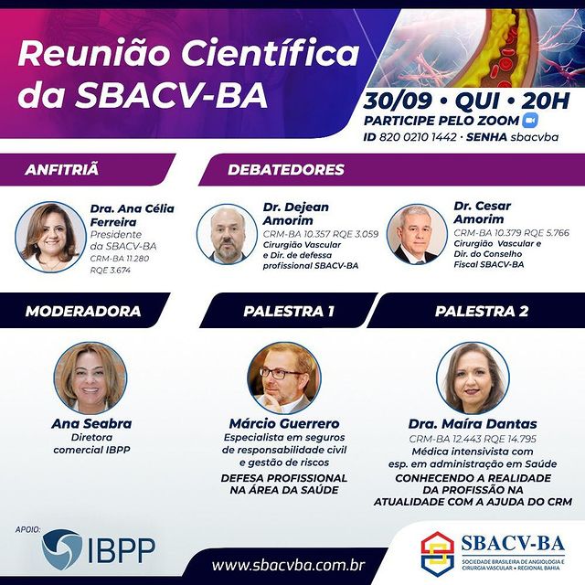 Reunião Científica da SBACV-BA