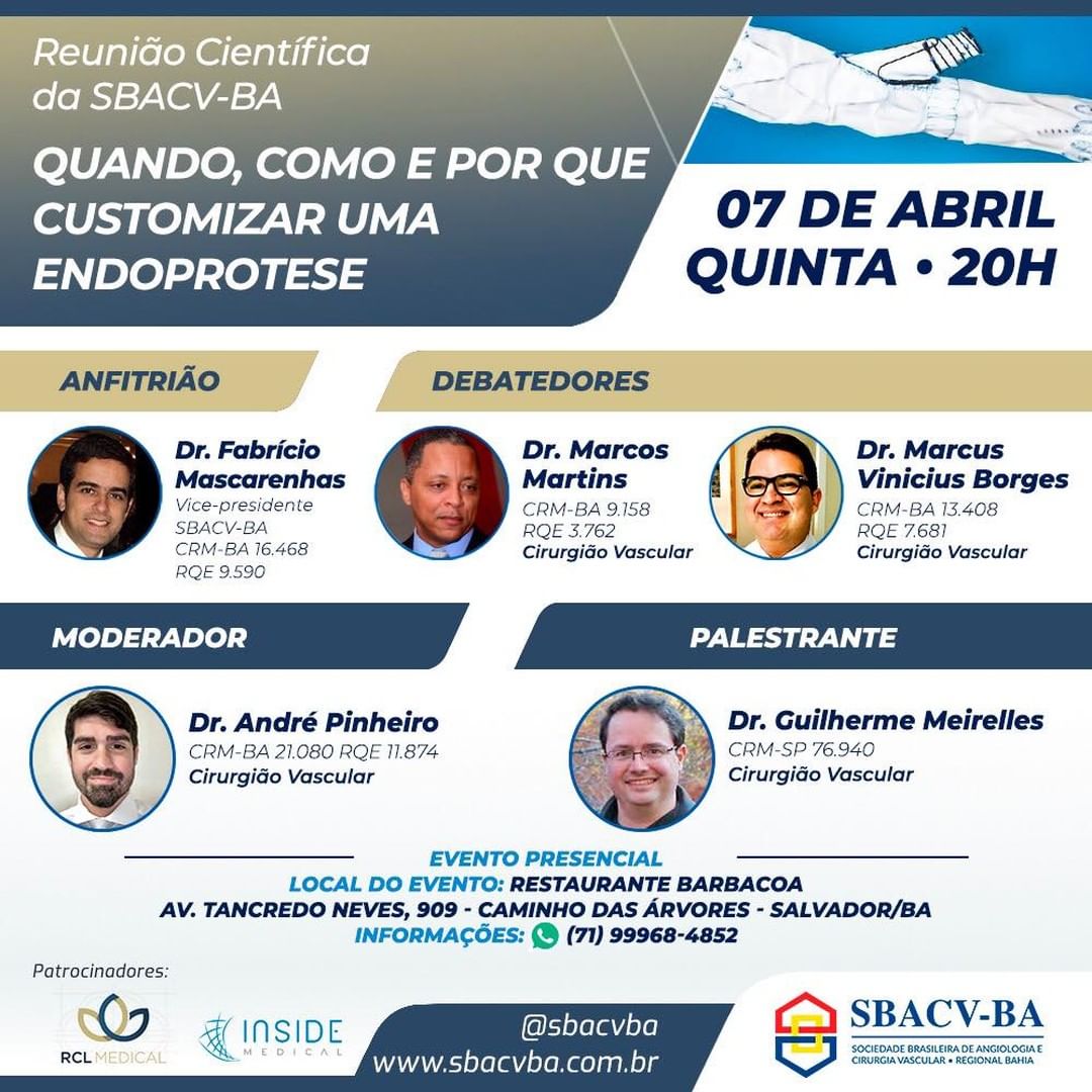 Reunião Científica da SBACV-BA