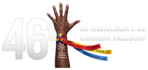 Logomarca do 46º Congresso Brasileiro de Angiologia e Cirurgia Vascular